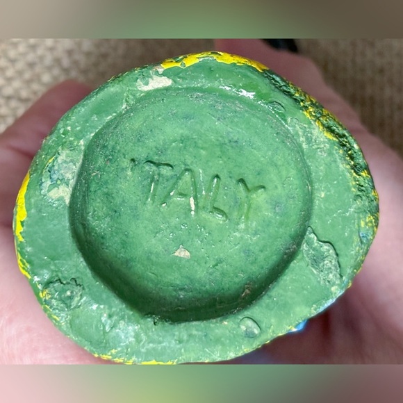 Vintage Italy Resin Nativity Figurine Set Holy Family Mary Jesus Joseph READ - Picture 10 of 10